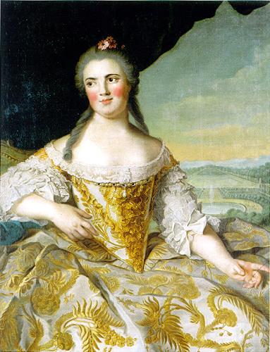 daughter of Louis XV and wife of Duke Felipe I of Parma, Jean Marc Nattier